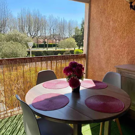 Agreable Avec Loggia, Wifi & Parking Proche サン・シプリアン