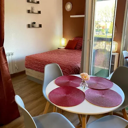 Agreable Avec Loggia, Wifi & Parking Proche サン・シプリアン