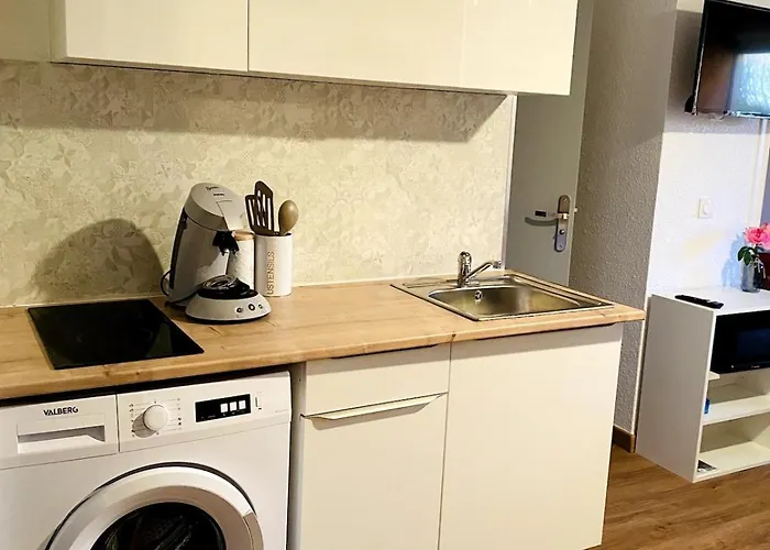 Agreable Avec Loggia, Wifi & Parking Proche Διαμέρισμα *